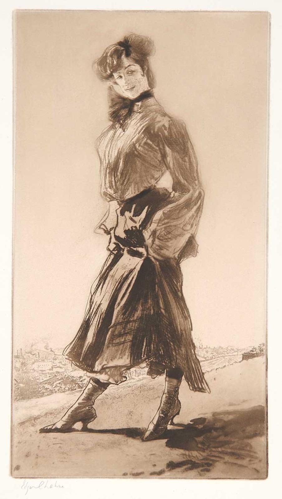 Edgar Chahine (1874-1947) - Midinette