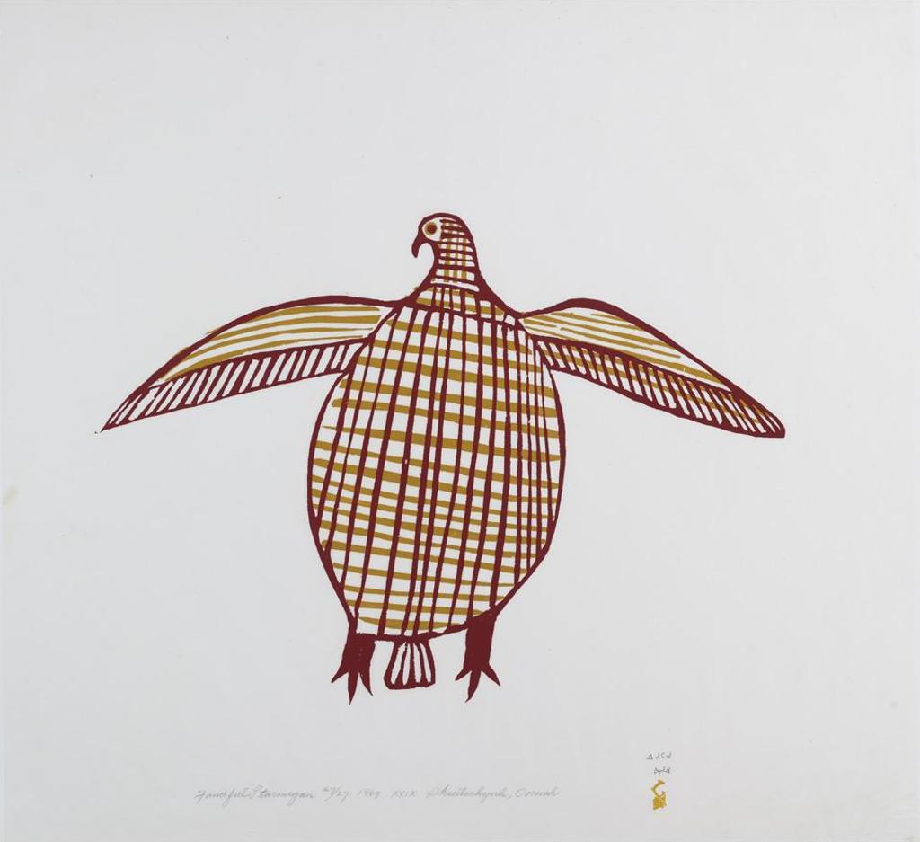 Luke and William Kanak Iksiktaaryuk (1909-1977) - Fanciful Ptarmigan