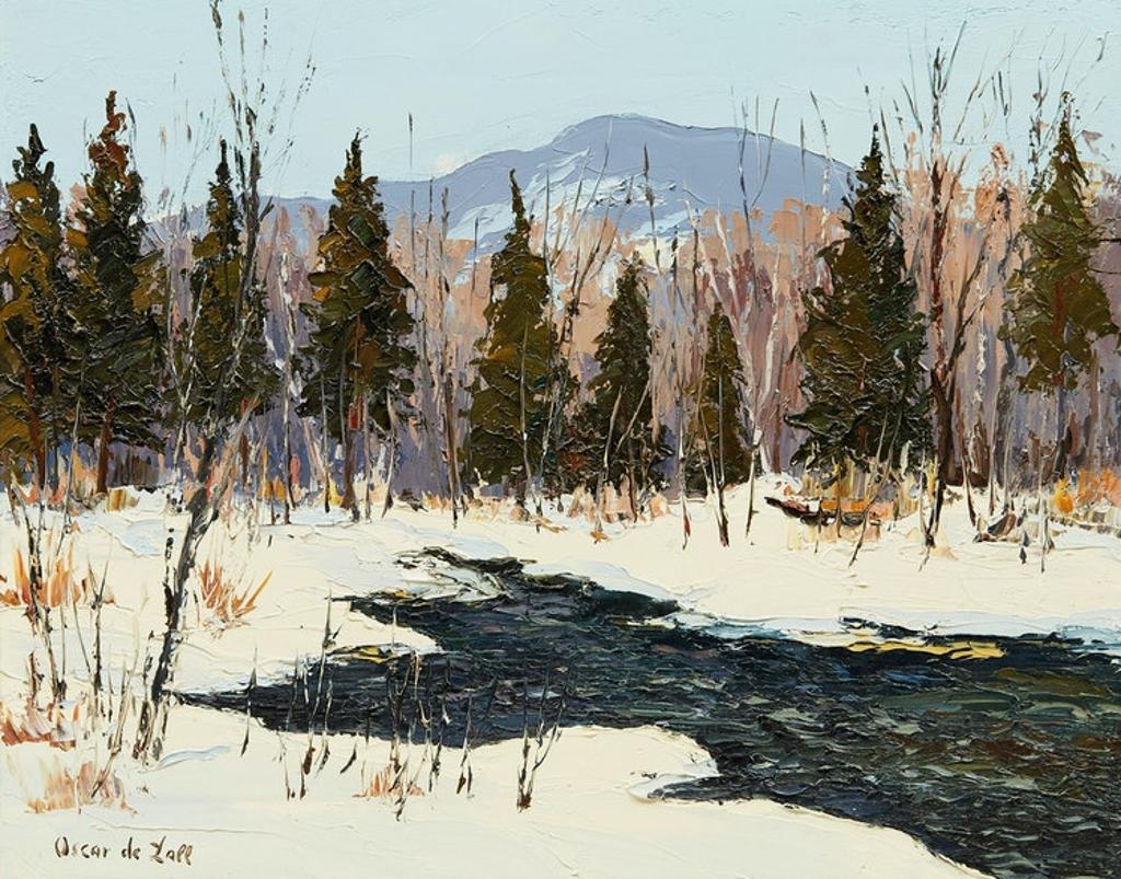 Oscar Daniel de Lall (1903-1971) - Spring, Ste. Adele, P.Q.