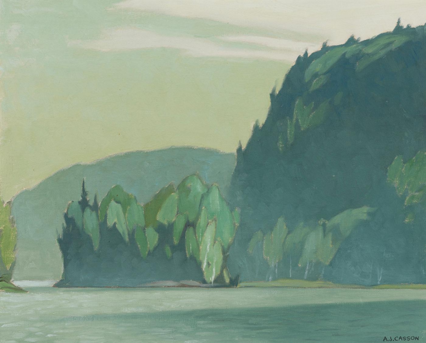 Alfred Joseph (A.J.) Casson (1898-1992) - Blue Morning, Oxtongue Lake