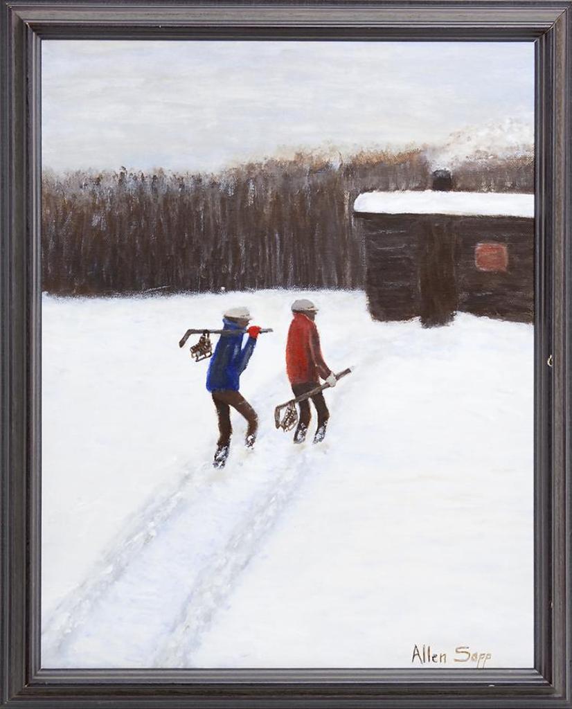 Allen Fredrick Sapp (1929-2015) - Untitled - After the Game