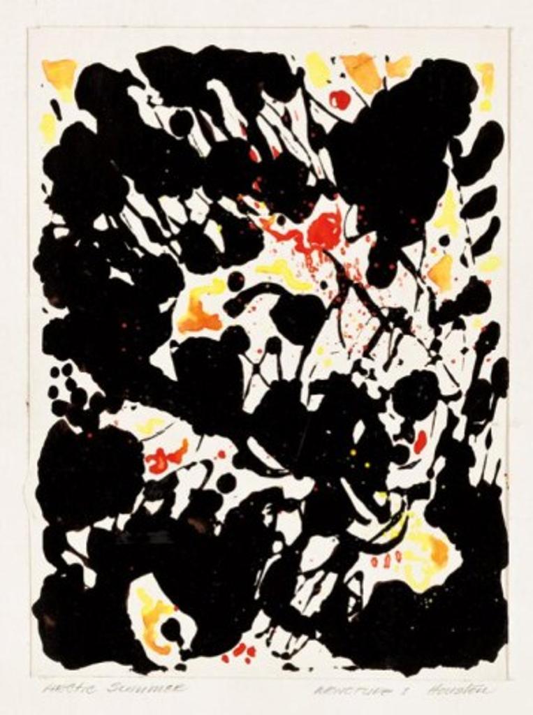 James Archibald Houston (1921-2005) - Ink and watercolour