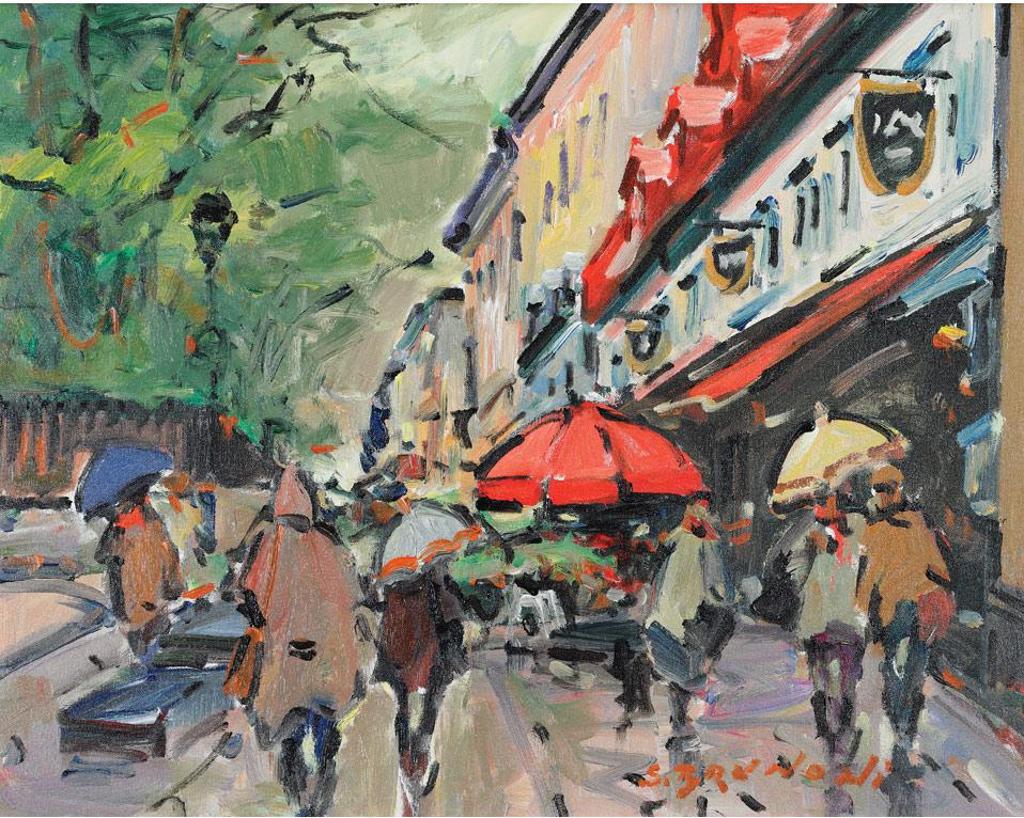 Serge Brunoni (1938-2020) - Ste Anne Street, Quebec