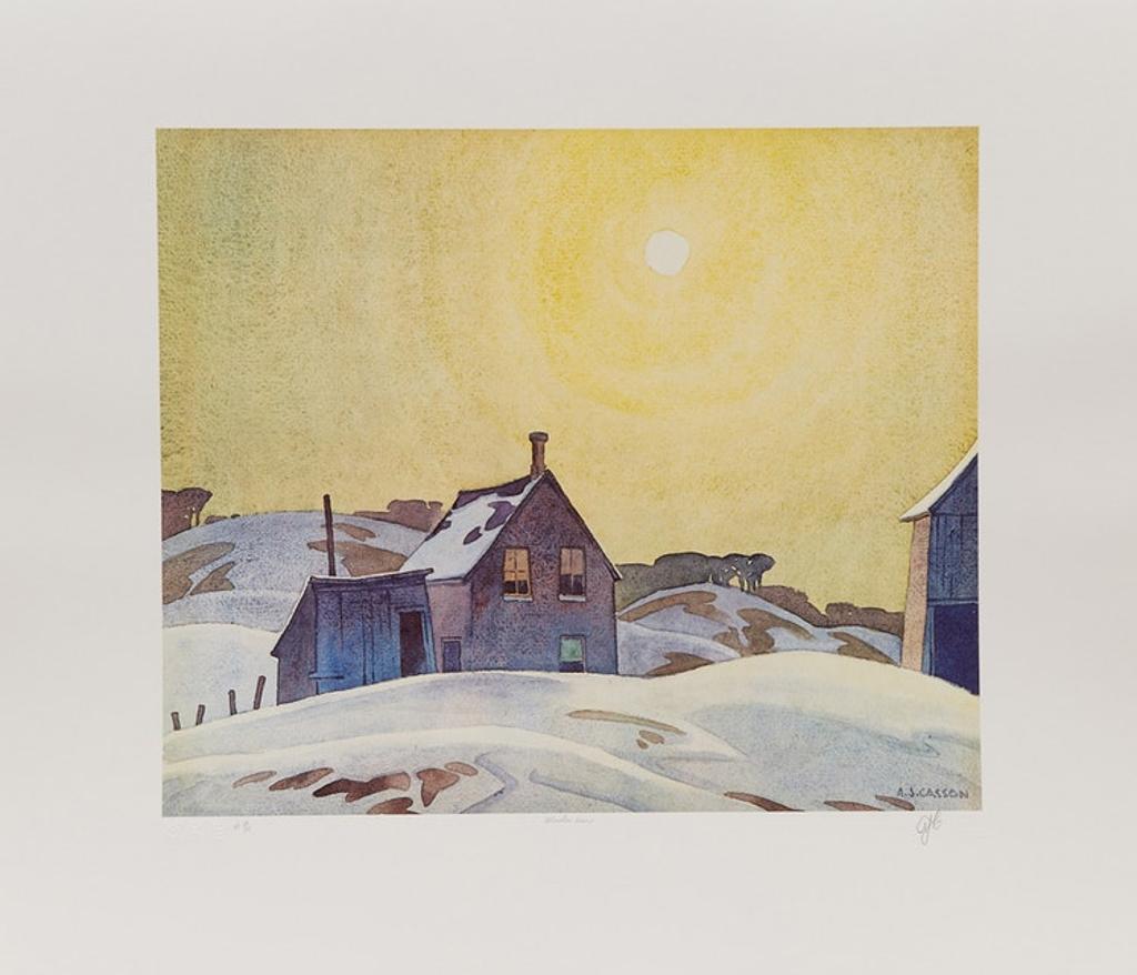 Alfred Joseph (A.J.) Casson (1898-1992) - The Group of Seven Commemorative Anniversary Suite; Folio Two: Watercolours