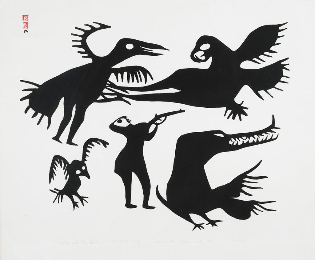 Kiakshuk (1886-1966) - Kikqavik And The Hunter