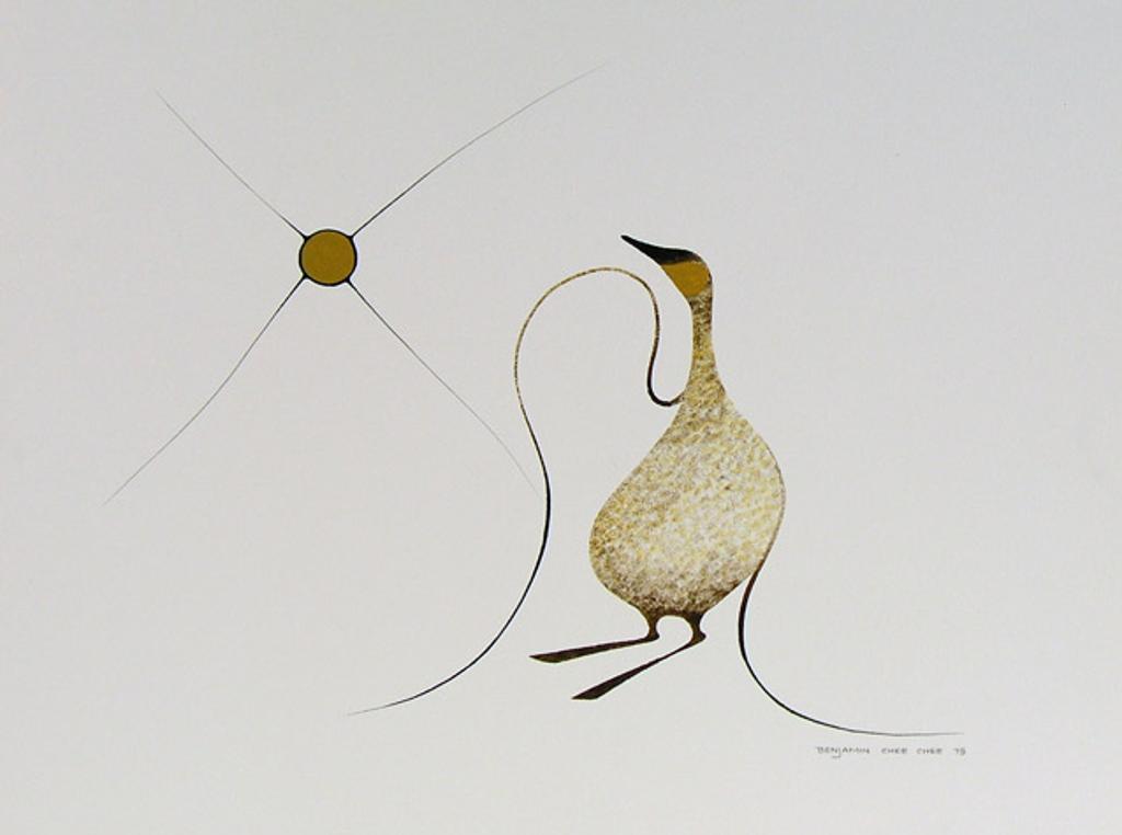 Benjamin Chee Chee (1944-1977) - Untitled