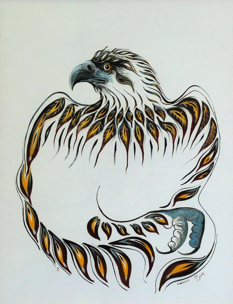 Eddy Cobiness (1933-1996) - Eagle Spirit; 1978