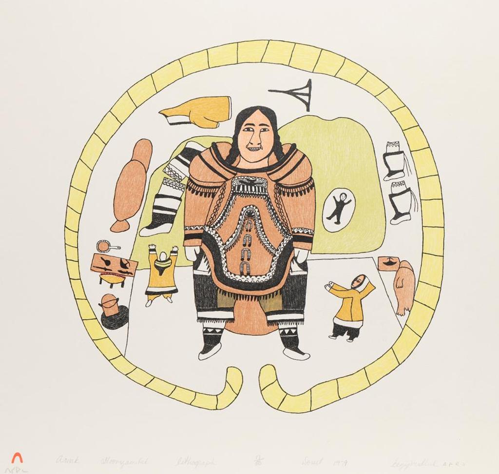 Eegyyudluk Pootoogook (1931-1999) - Arnak Iloovigamituk
