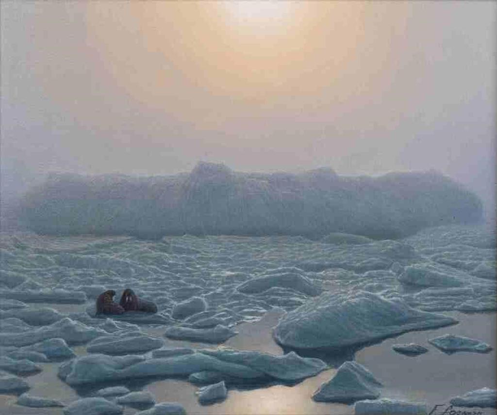Lorenzo Fracchetti (1948) - Sea-Ice Early Glow