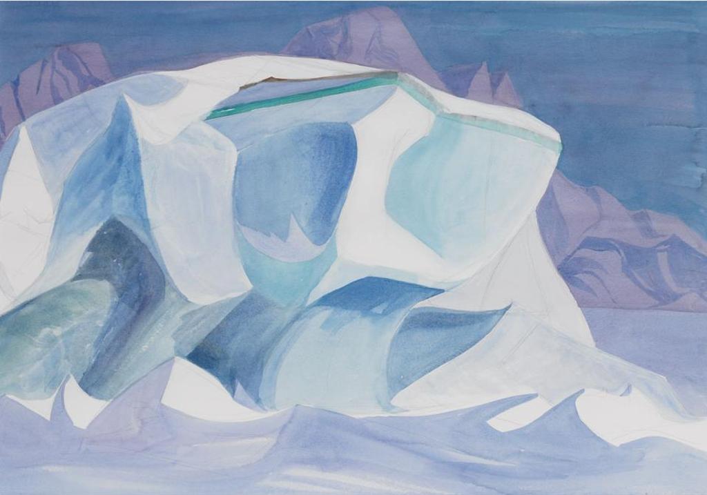 Doris Jean McCarthy (1910-2010) - Ice Forms - The Death’S Head