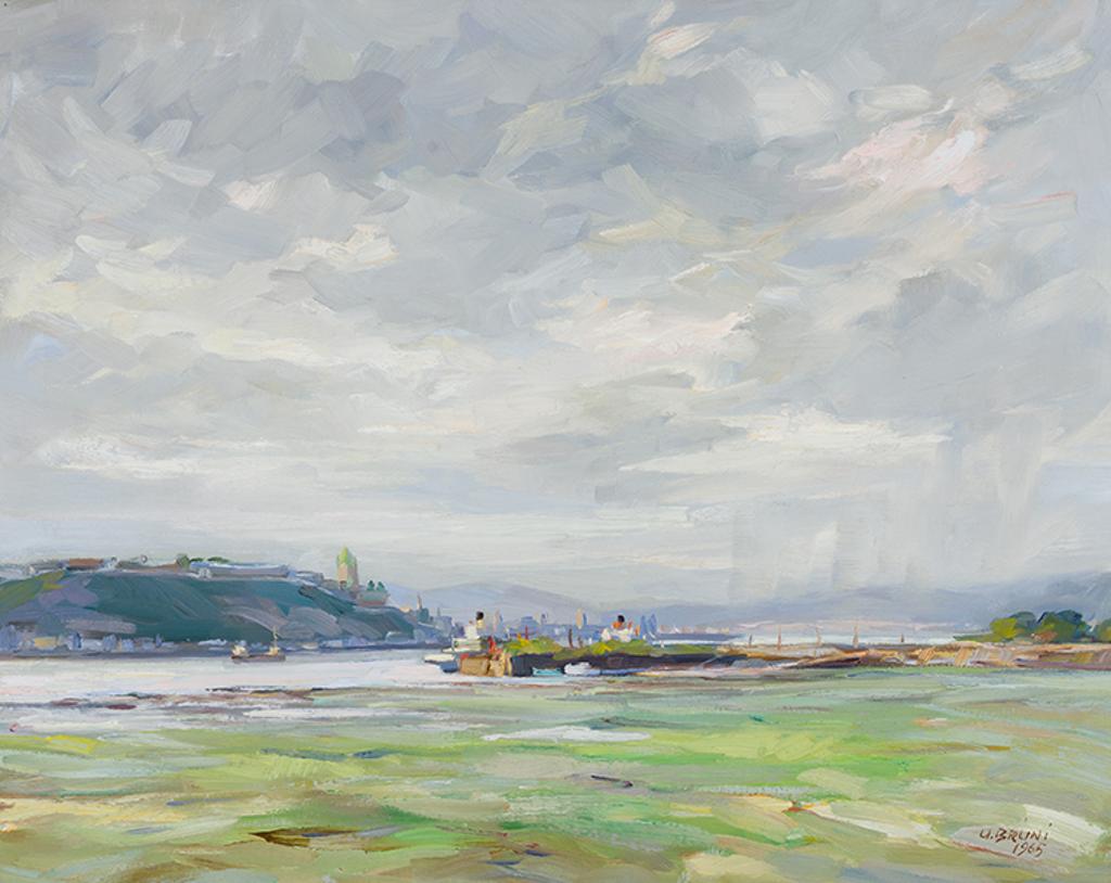 Umberto Bruni (1914-2021) - Québec, vu de Lévis