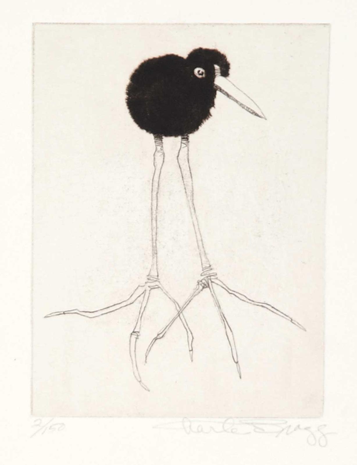 Charles Wilson Bragg (1931-2017) - Untitled - Bird Legs  #2/150
