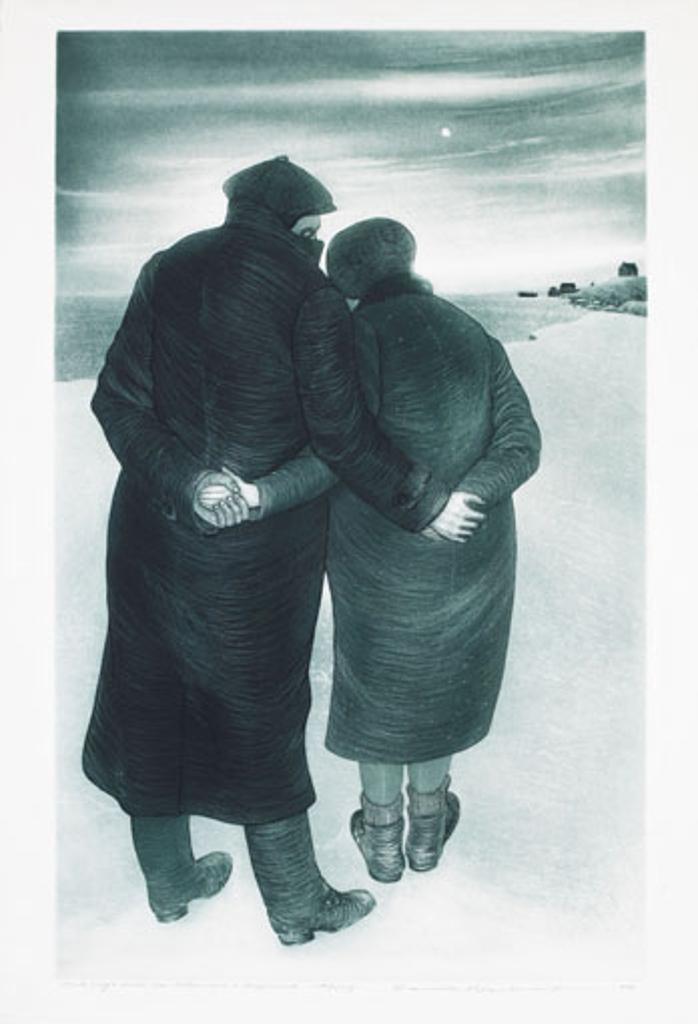 David Lloyd Blackwood (1941-2022) - Aunt Mag and Uncle Lias on Bragg's Island