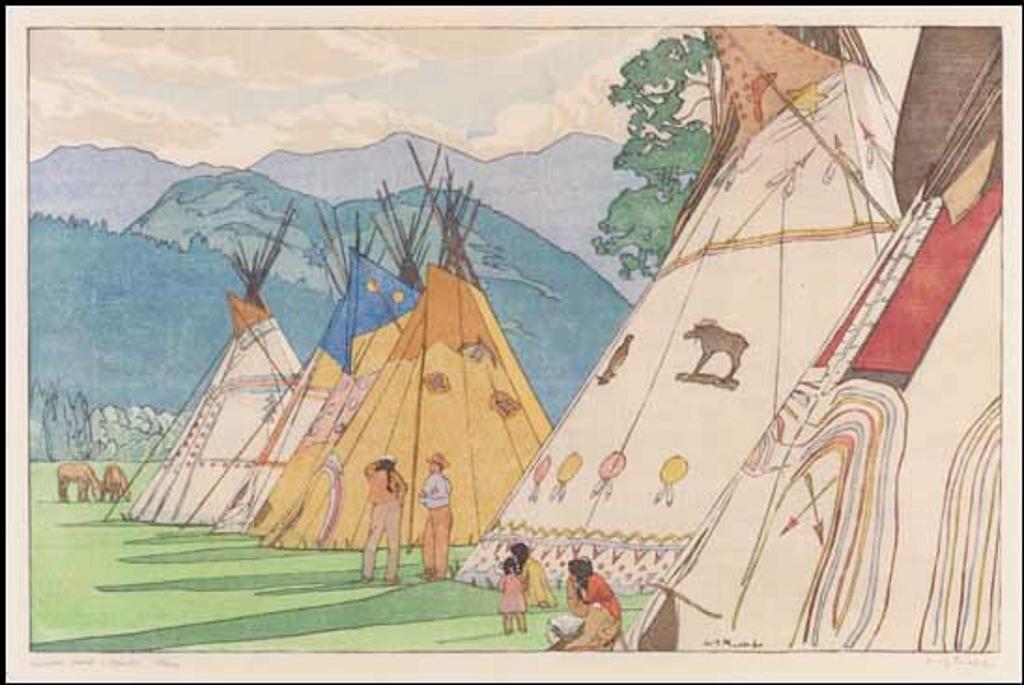 Walter Joseph (W.J.) Phillips (1884-1963) - Indian Days, Banff