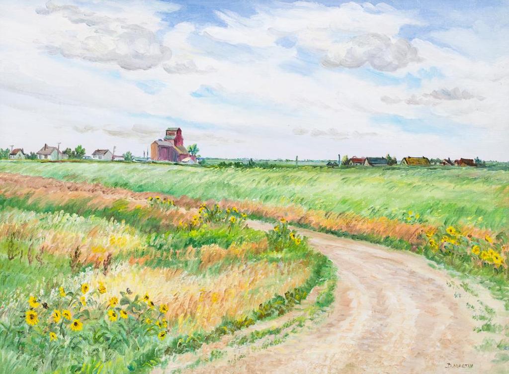 Dorothy Martin (1909-1984) - Untitled - Bend in the Road