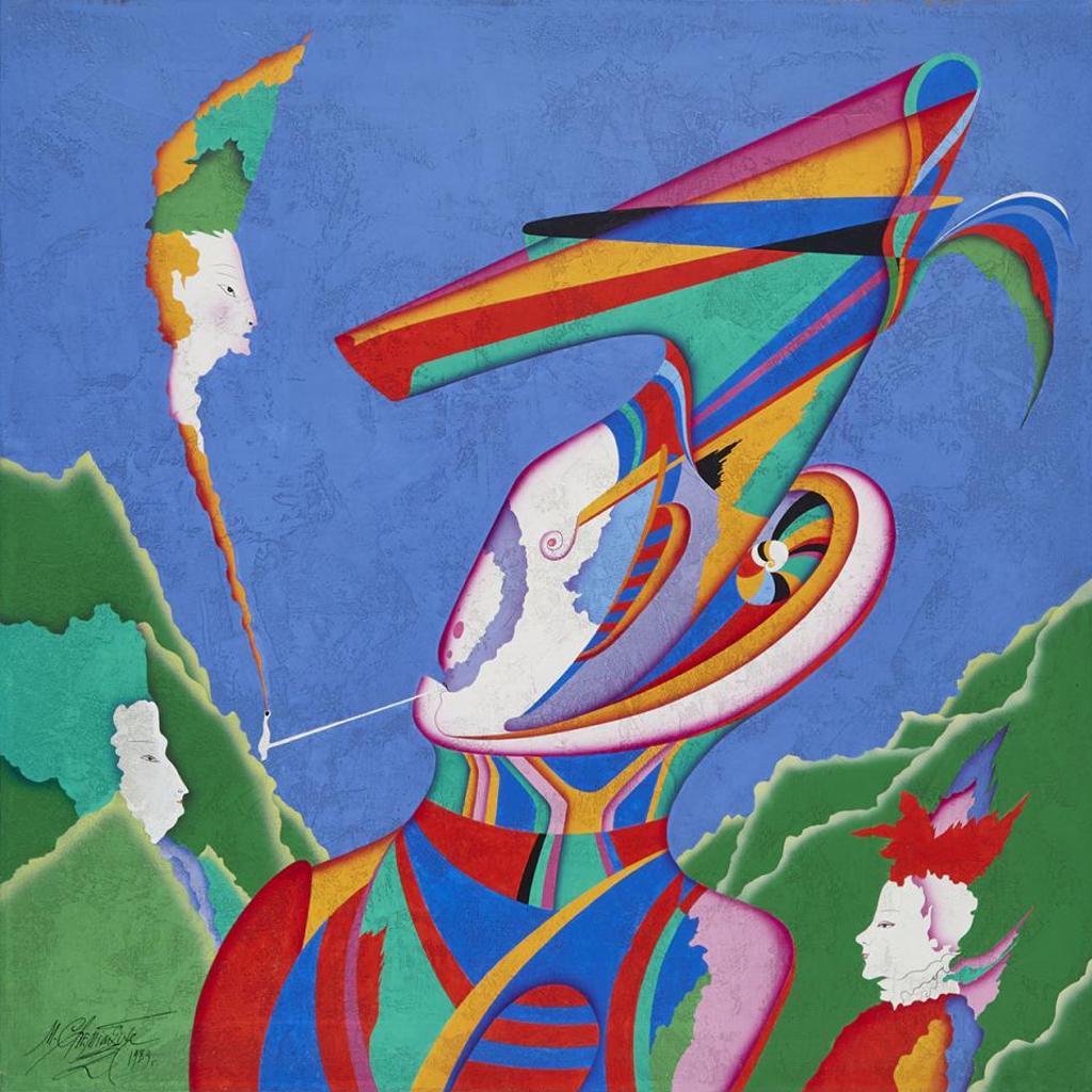 Mihail Chemiakin (1943) - Metaphysical Pipe, 1983
