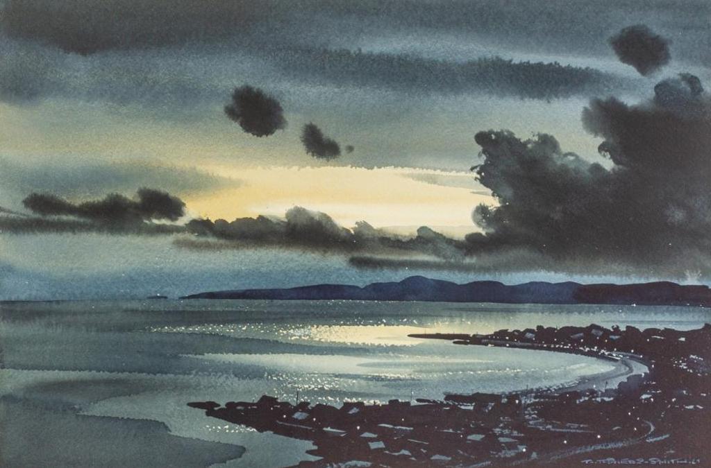 Brian Travers-Smith (1931) - Shoreline at Dusk