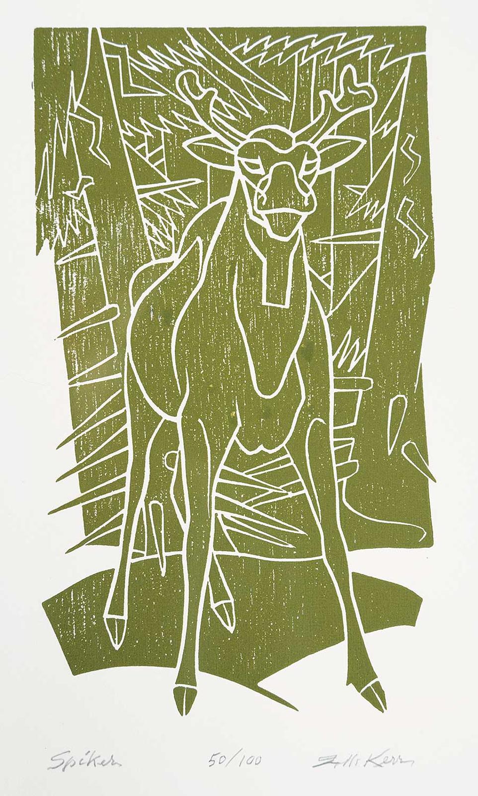 Illingworth Holey (Buck) Kerr (1905-1989) - Spiker  # 50/100