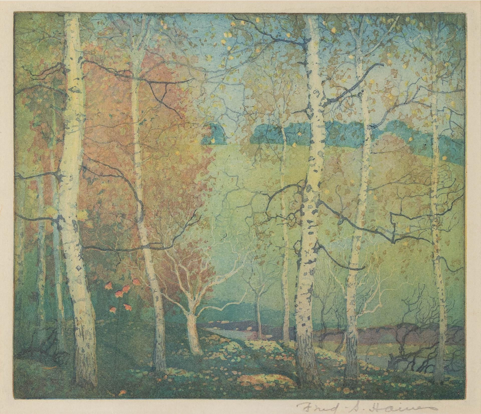 Frederick Stanley Haines (1879-1960) - Cottonwood