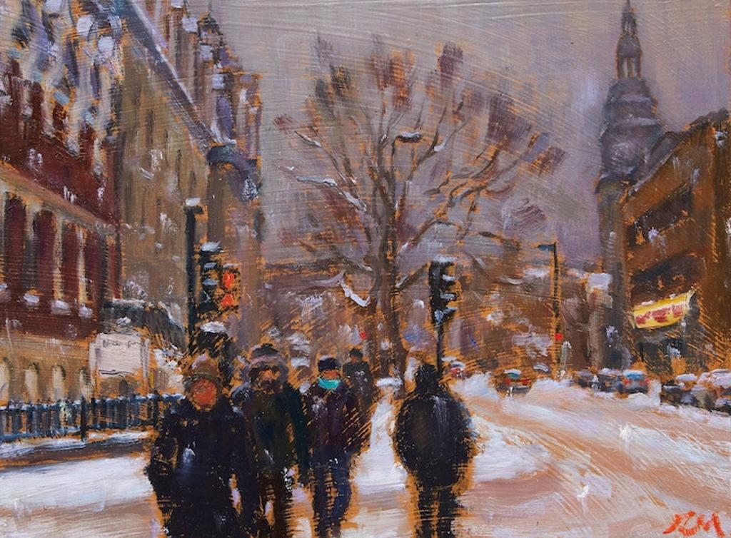 Richard Montpetit (1950) - Rue Mt-Royal, à quelques pas du métro