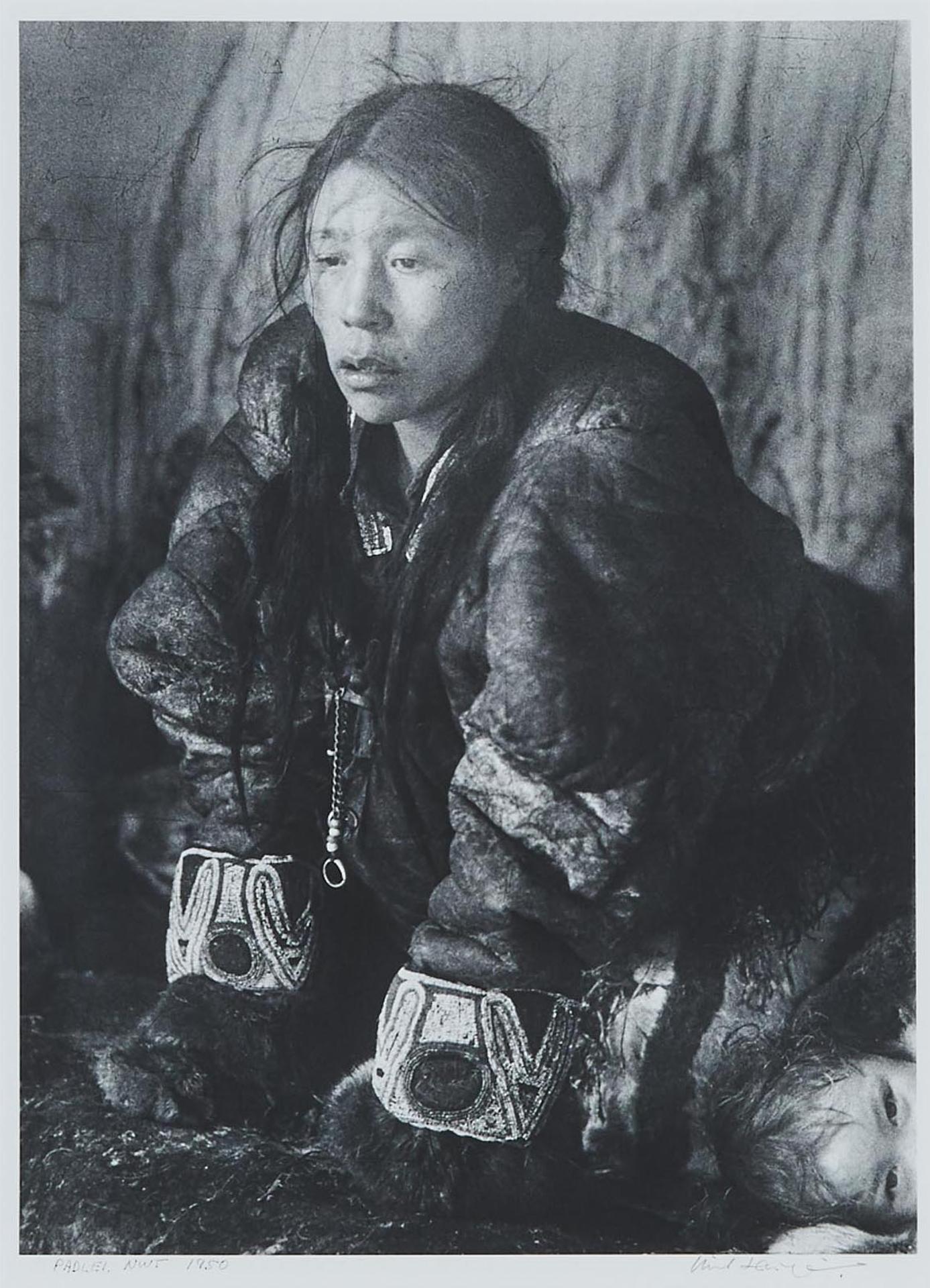 Richard Harrington (1911-2005) - Padlei, Nwt 1950 [mother In Labour With Child At Her Side]