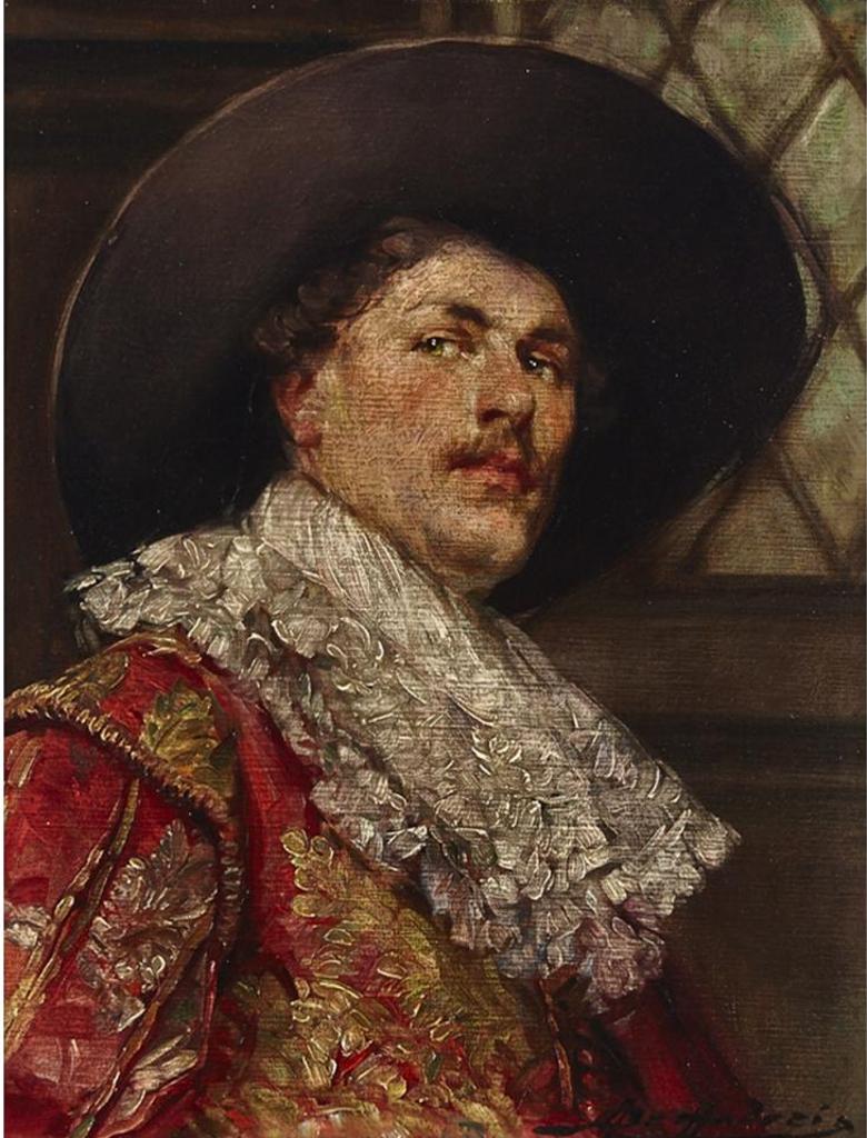 Alex de Andreis (1880-1929) - Cavalier In Red