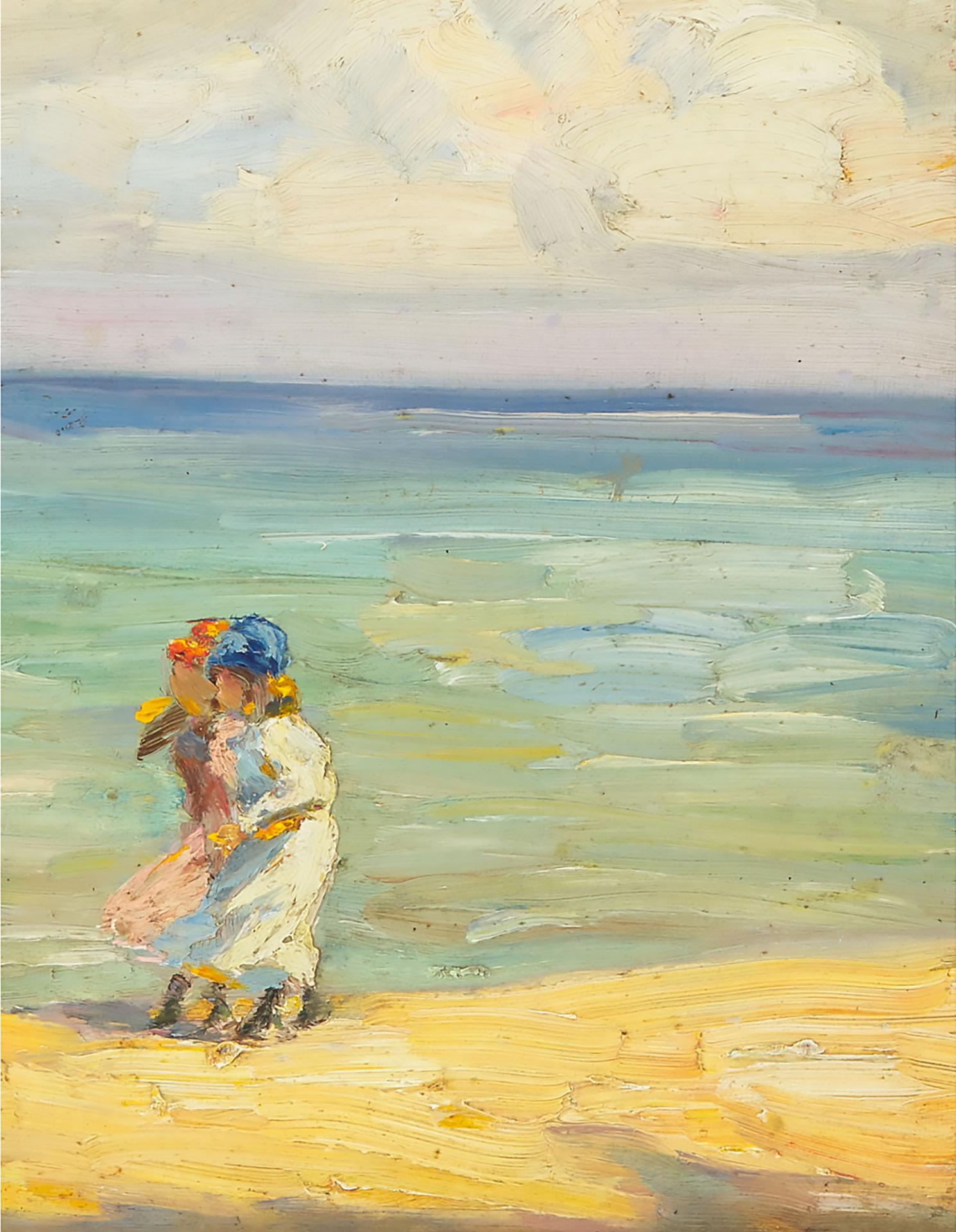 Peter Clapham (P.C.) Sheppard (1882-1965) - Cherry Beach, Toronto, 1912-14