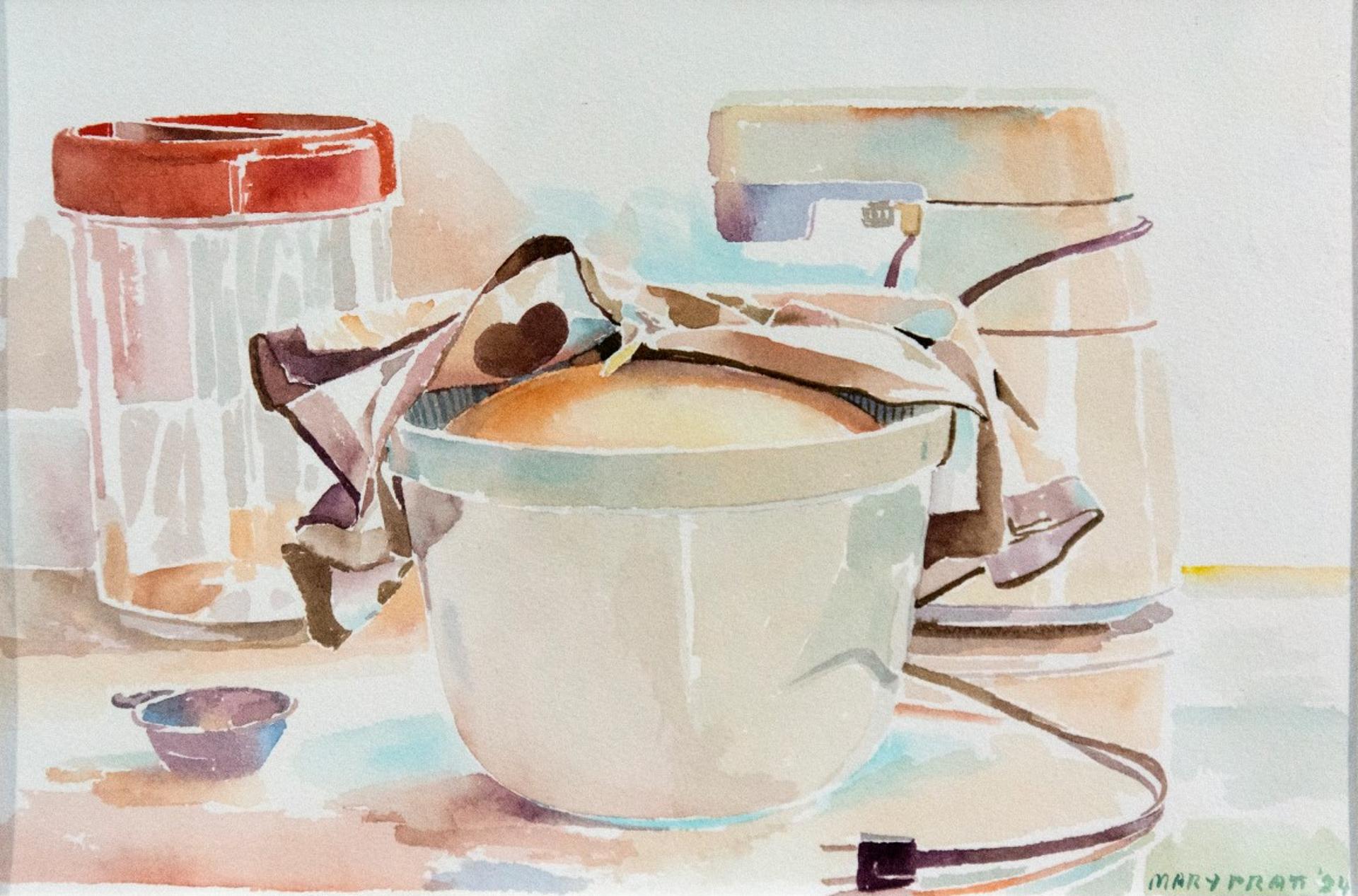 Mary Frances West Pratt (1935-2018) - Untitled (Making Bread 1), 1984