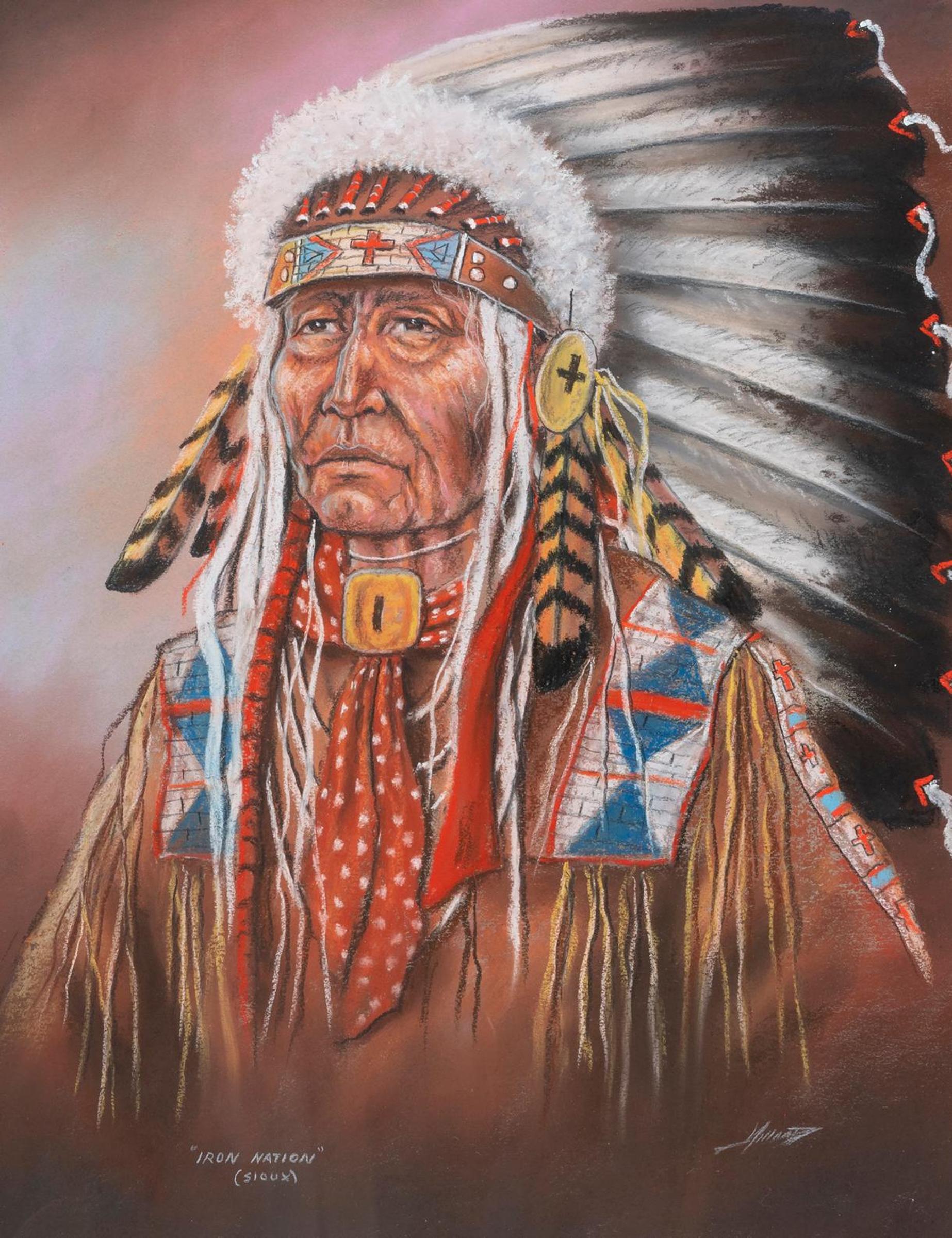 Bob Millard (1947-2014) - Iron Nation (Sioux)