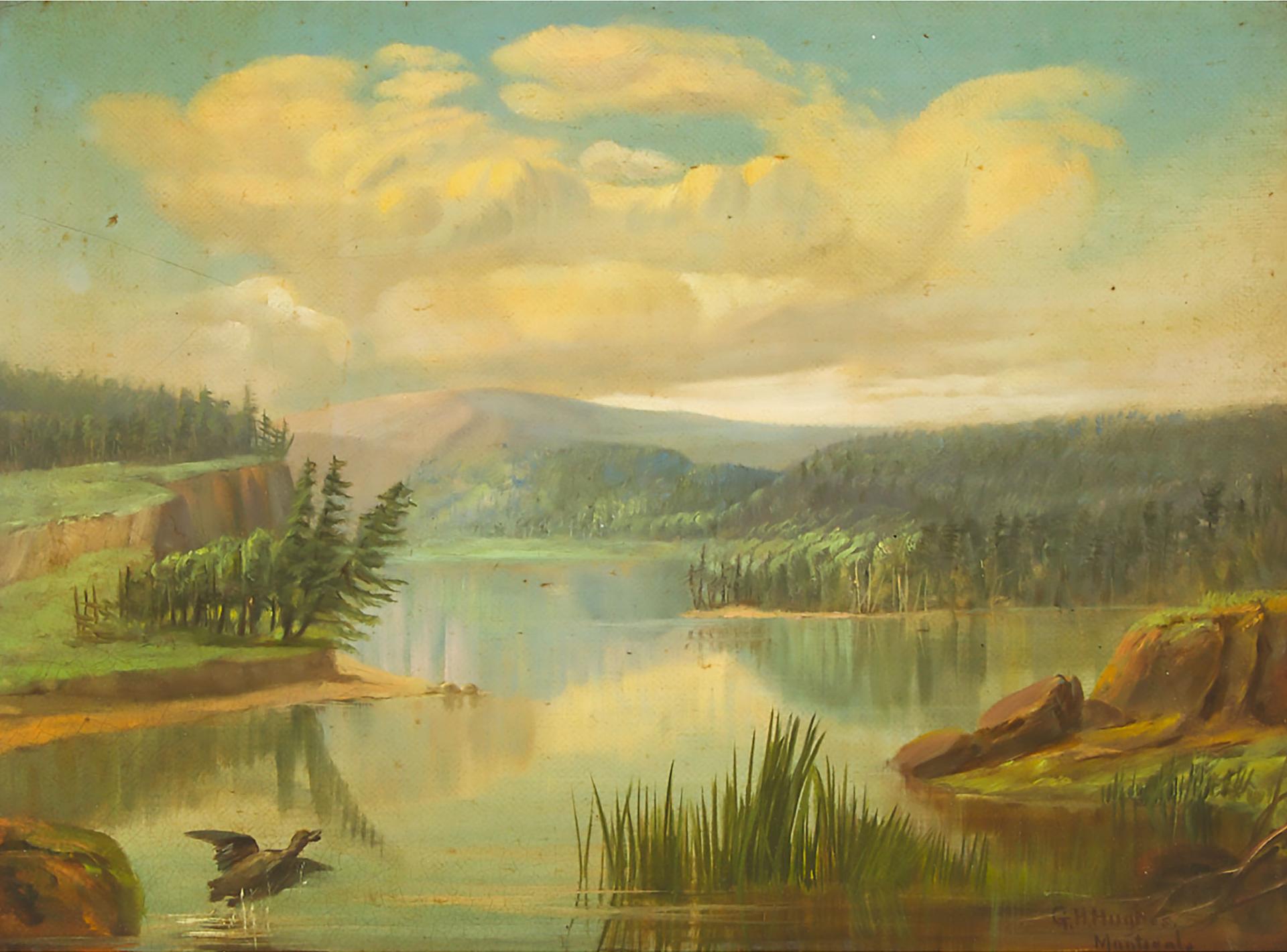 George Hart Hughes (1841-1921) - Laurentian Scene, Ca. 1900