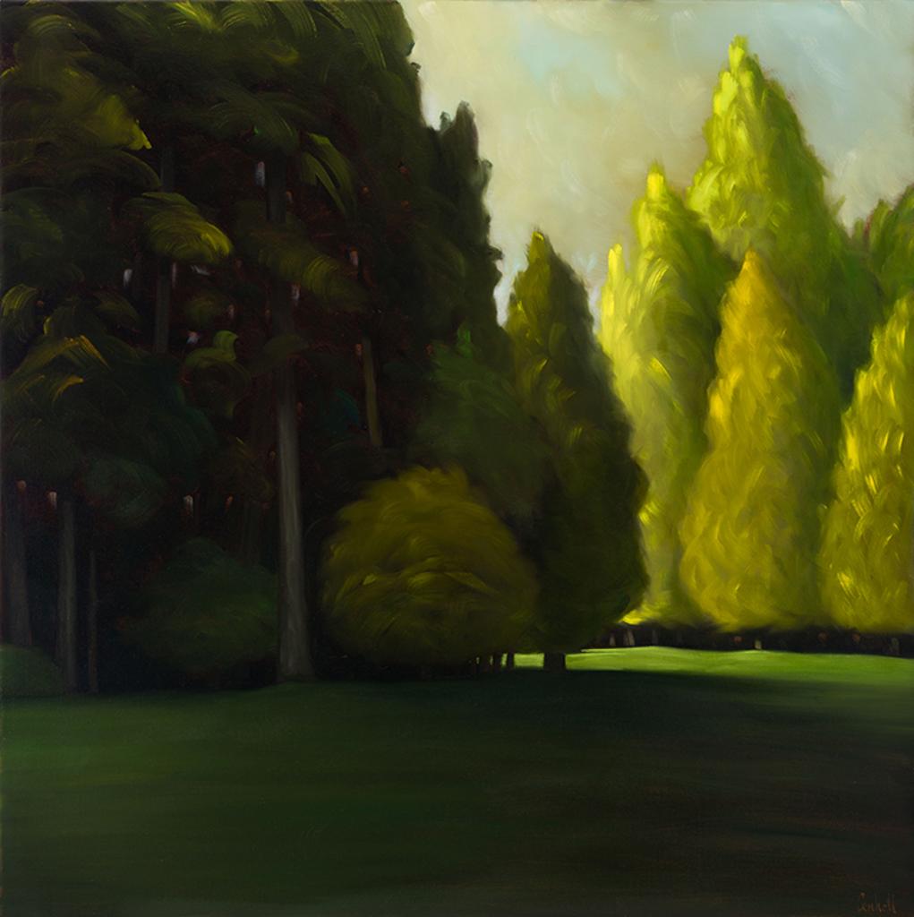 Ross Ellsworth Penhall (1959) - Evergreen and Grass