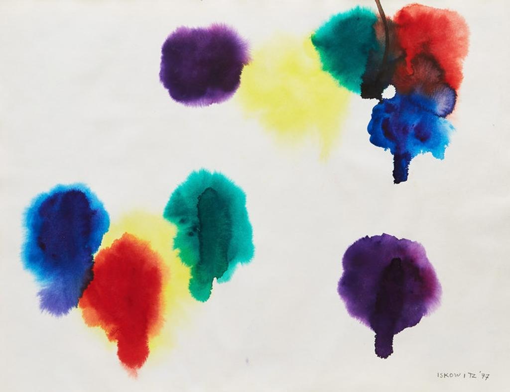 Gershon Iskowitz (1921-1988) - Untitled Abstraction
