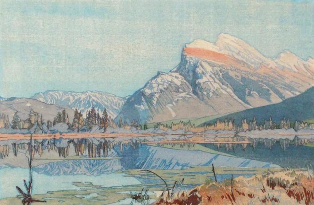Walter Joseph (W.J.) Phillips (1884-1963) - Mount Rundle; 1950