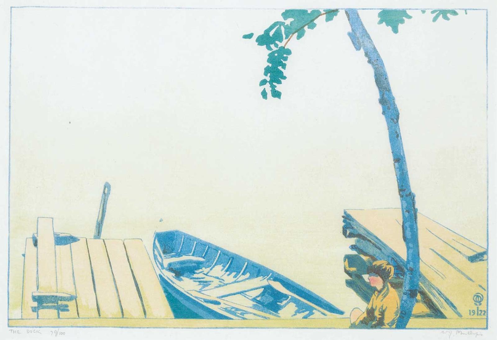 Walter Joseph (W.J.) Phillips (1884-1963) - The Dock #79/100