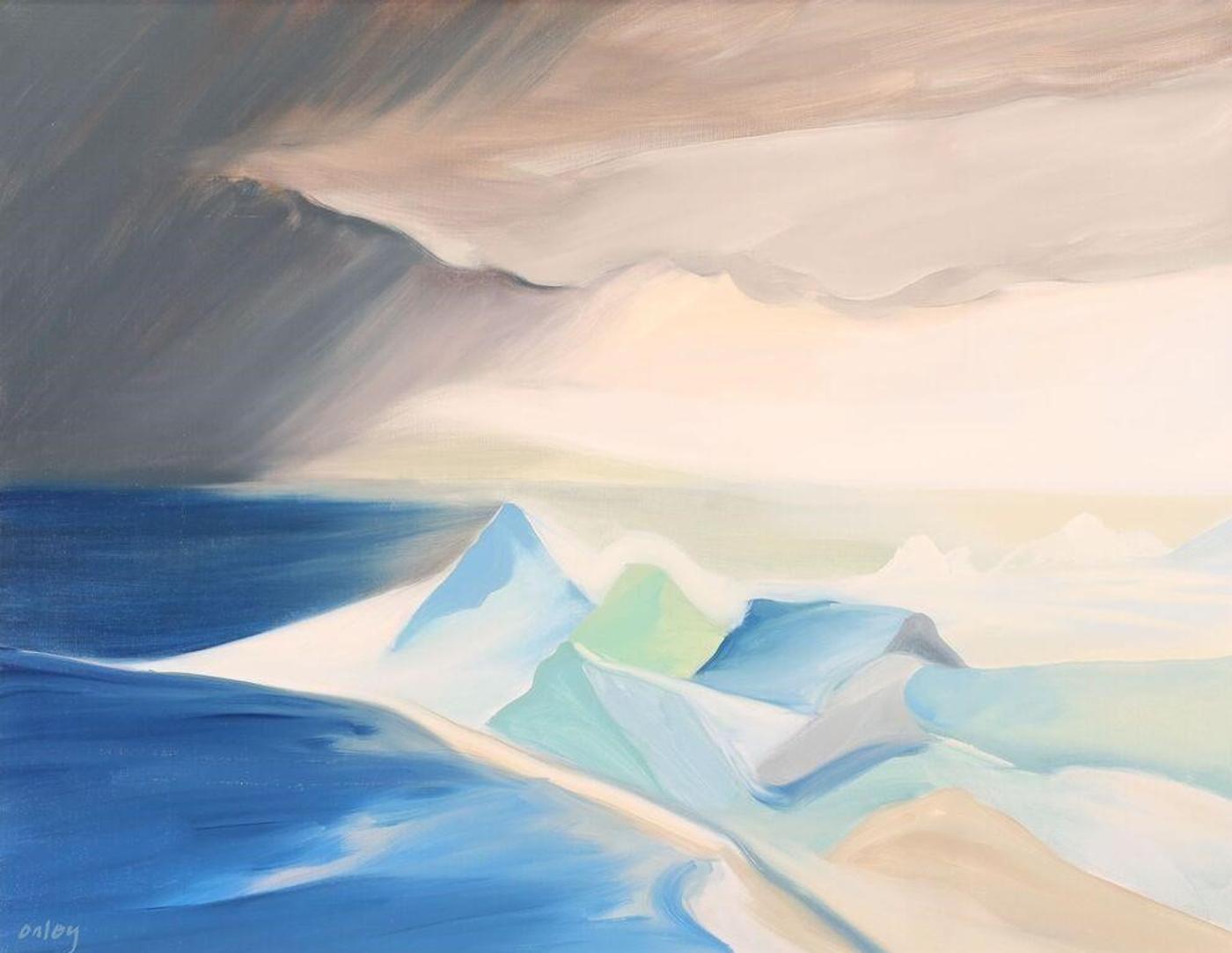 Norman Anthony (Toni) Onley (1928-2004) - Drifting Icepack, Baffin Bay; 1989