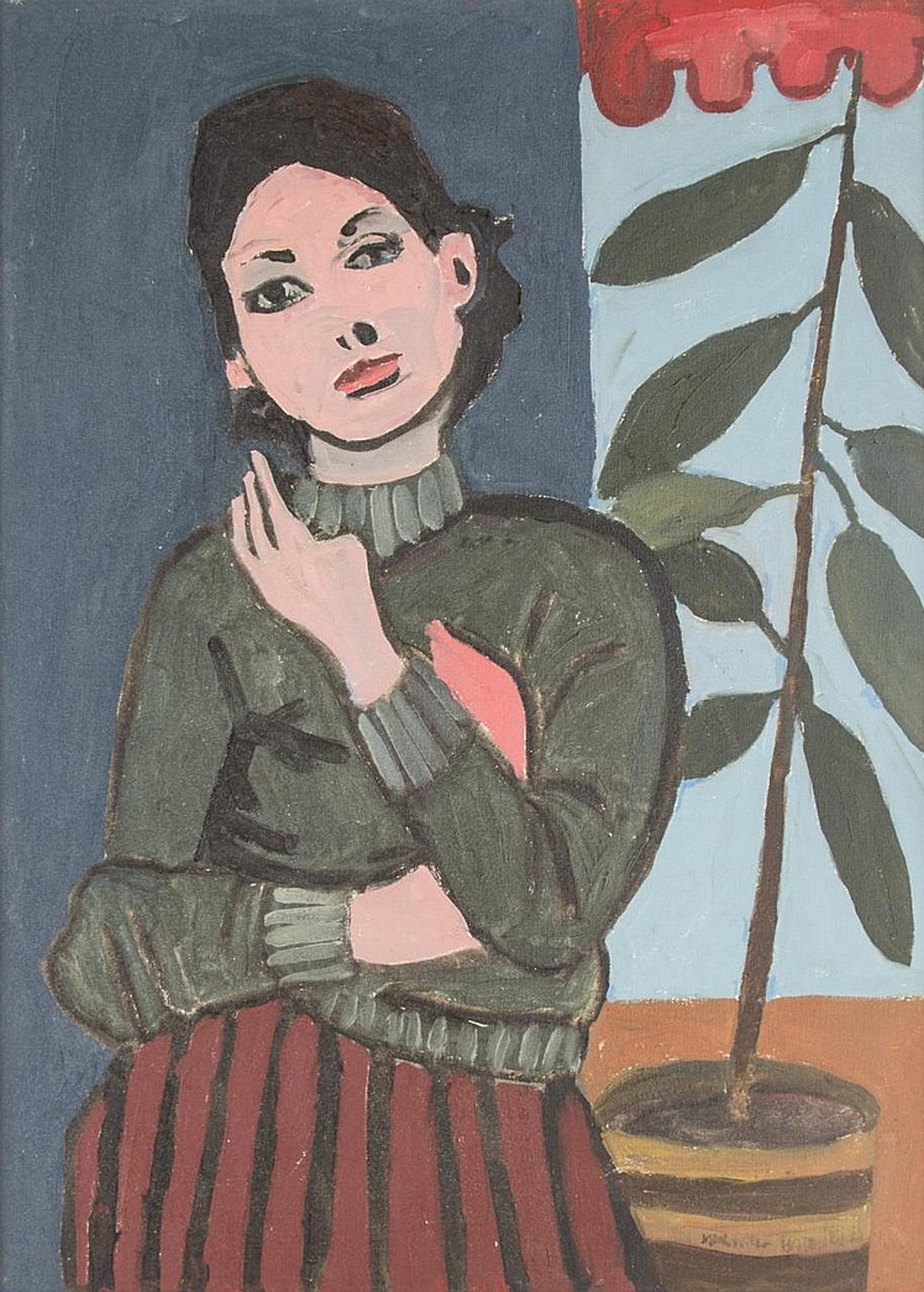 Maxwell Bennett Bates (1906-1980) - Young Woman