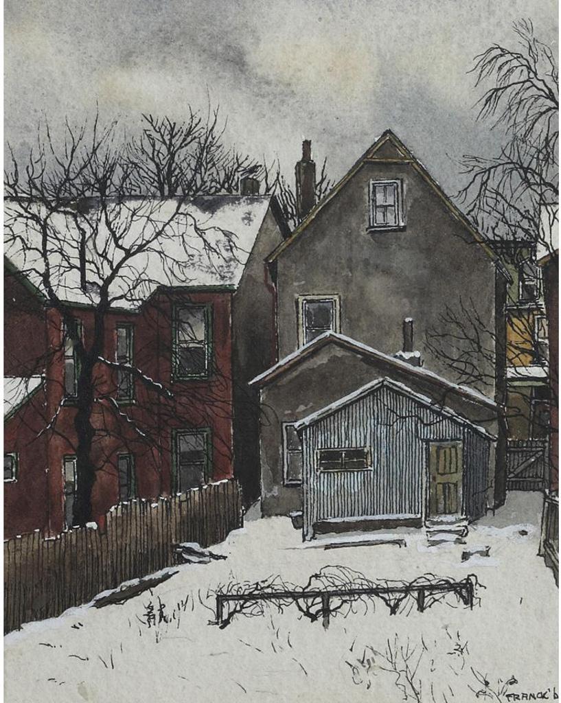Albert Jacques Franck (1899-1973) - Behind Grange Road