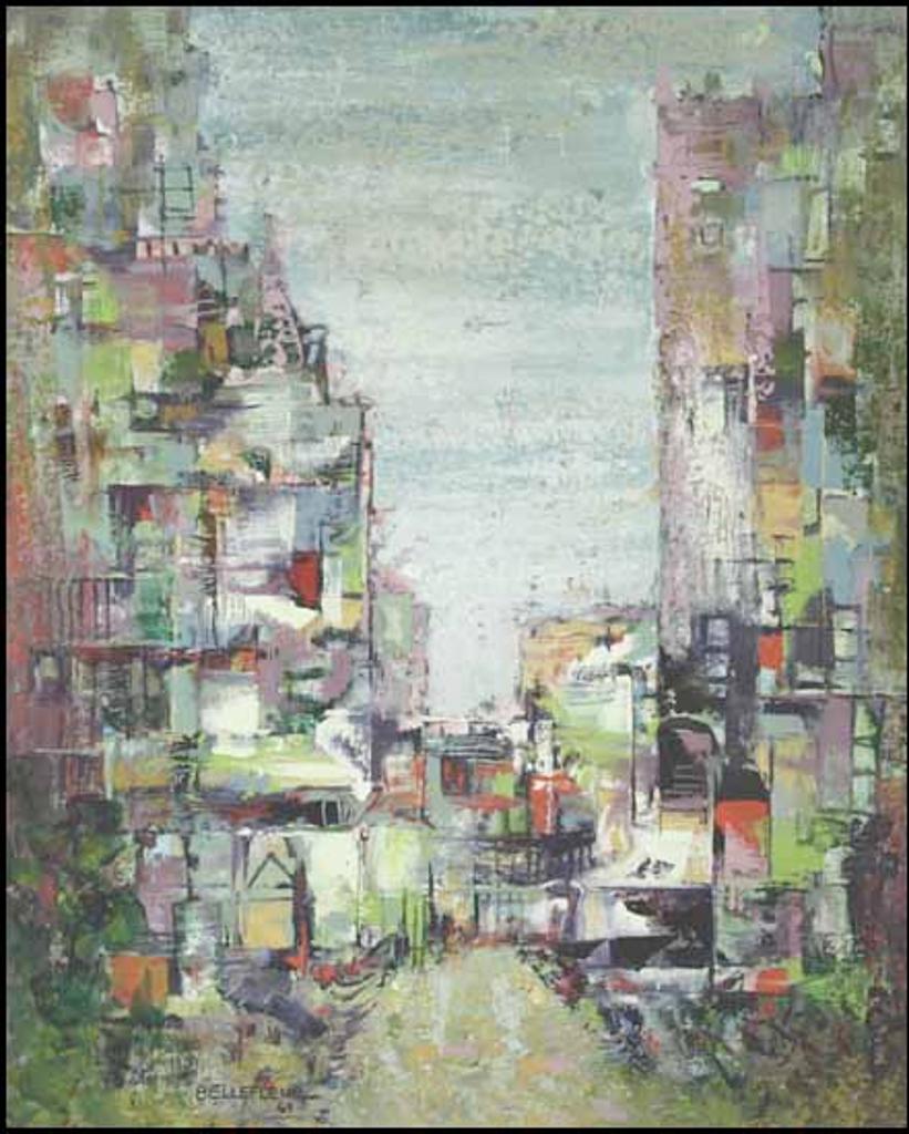Léon Bellefleur (1910-2007) - Rue inconnue