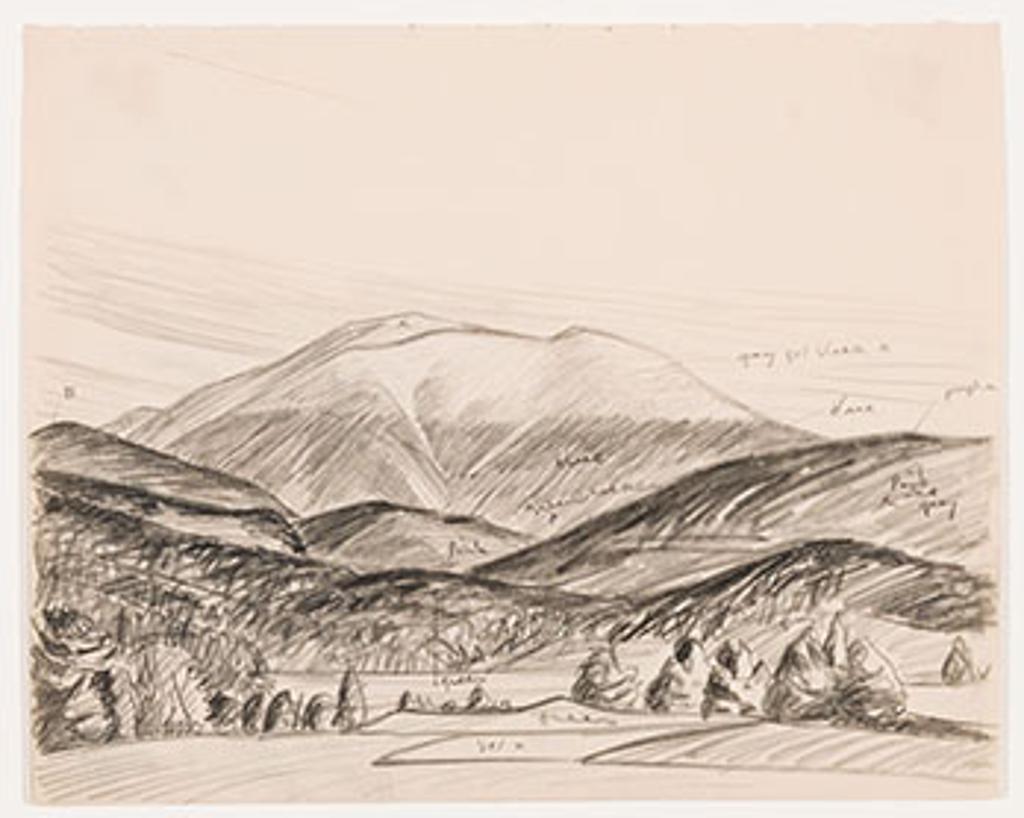 Lawren Stewart Harris (1885-1970) - White Mountains, New Hampshire (from Sugar Loaf), Book 3 - 5