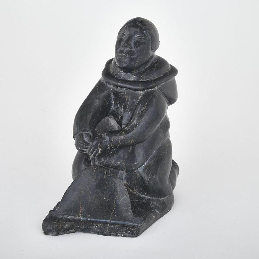 Noah Nowrakudluk (1916) - Woman Stretching A Skin