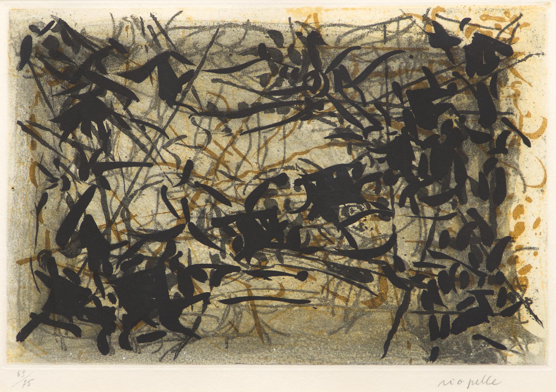 Jean-Paul Riopelle (1923-2002) - Combat, 1967