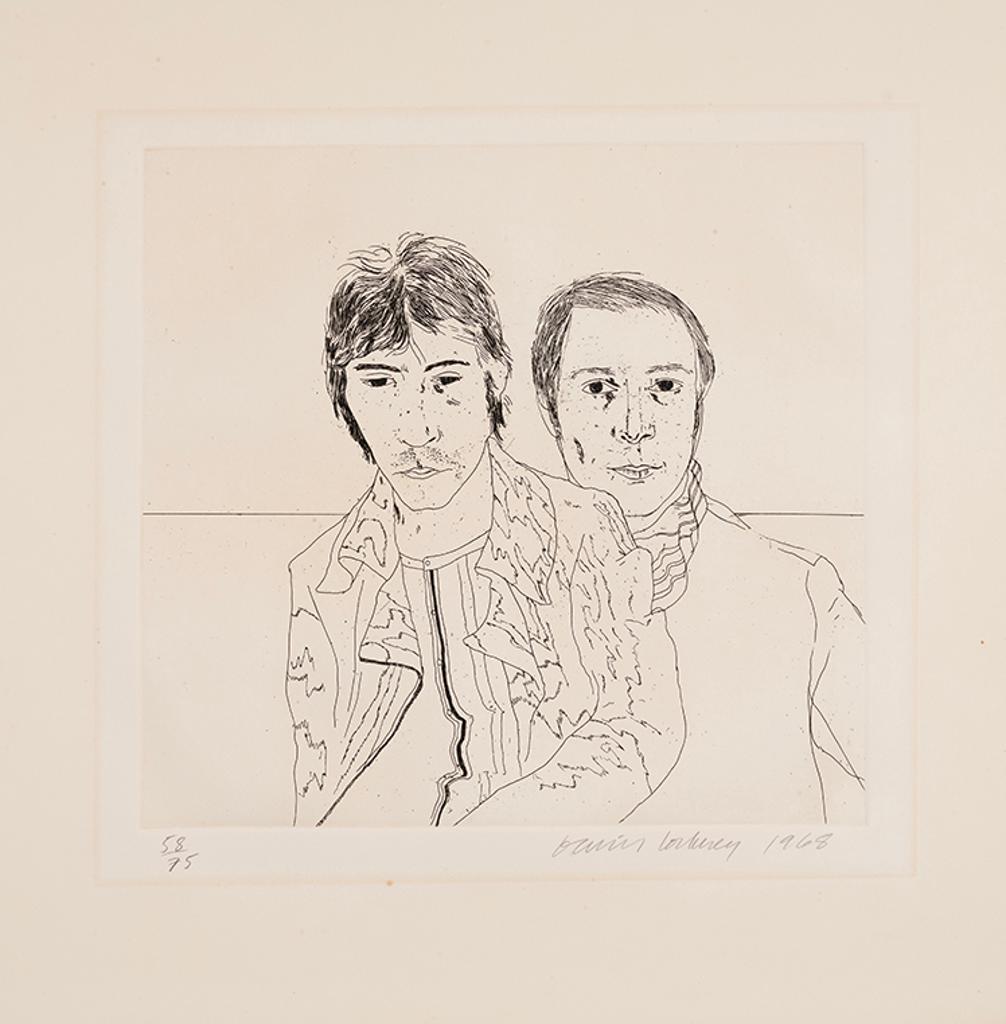 David Hockney (1937) - Ossie and Mo