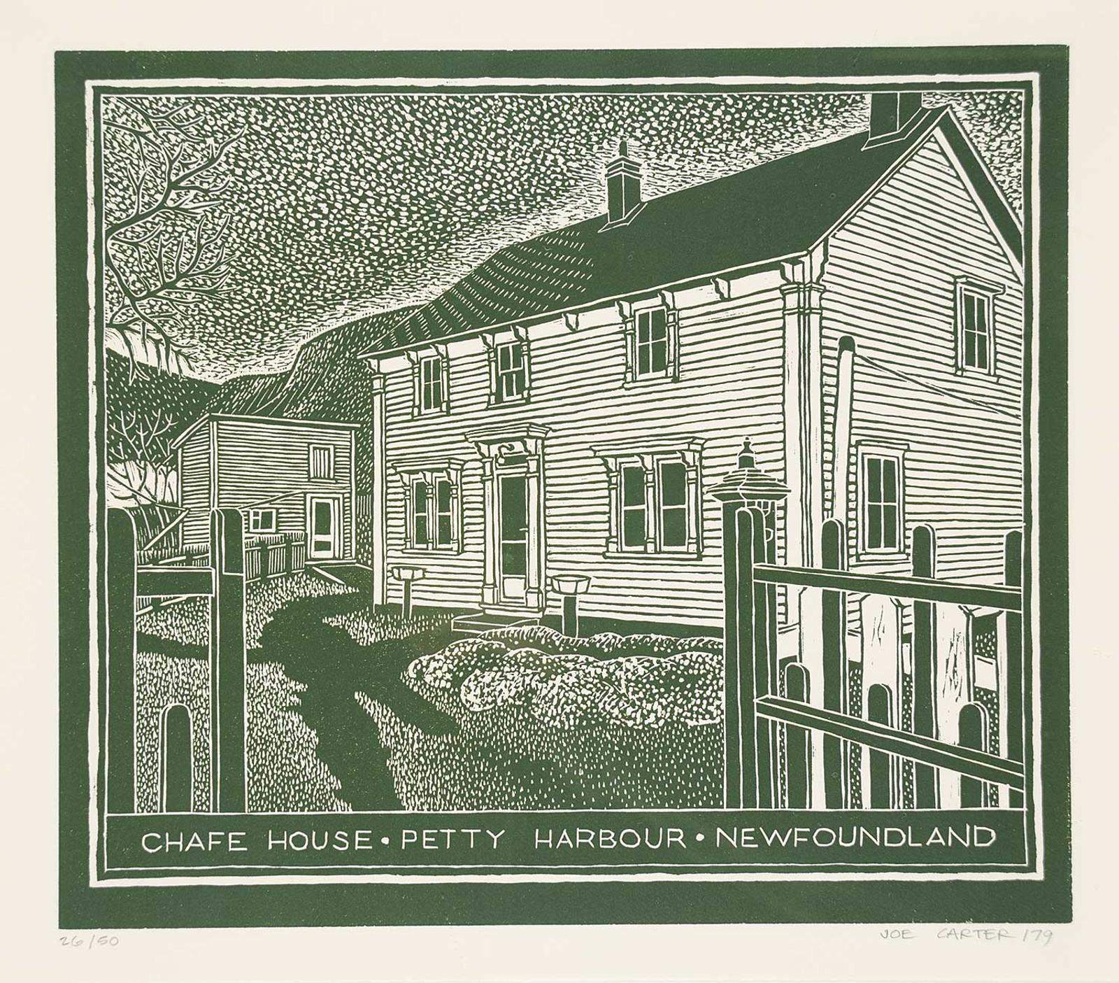 Joe Carter - Chafe House, Petty Harbour, Newfoundland #26/50