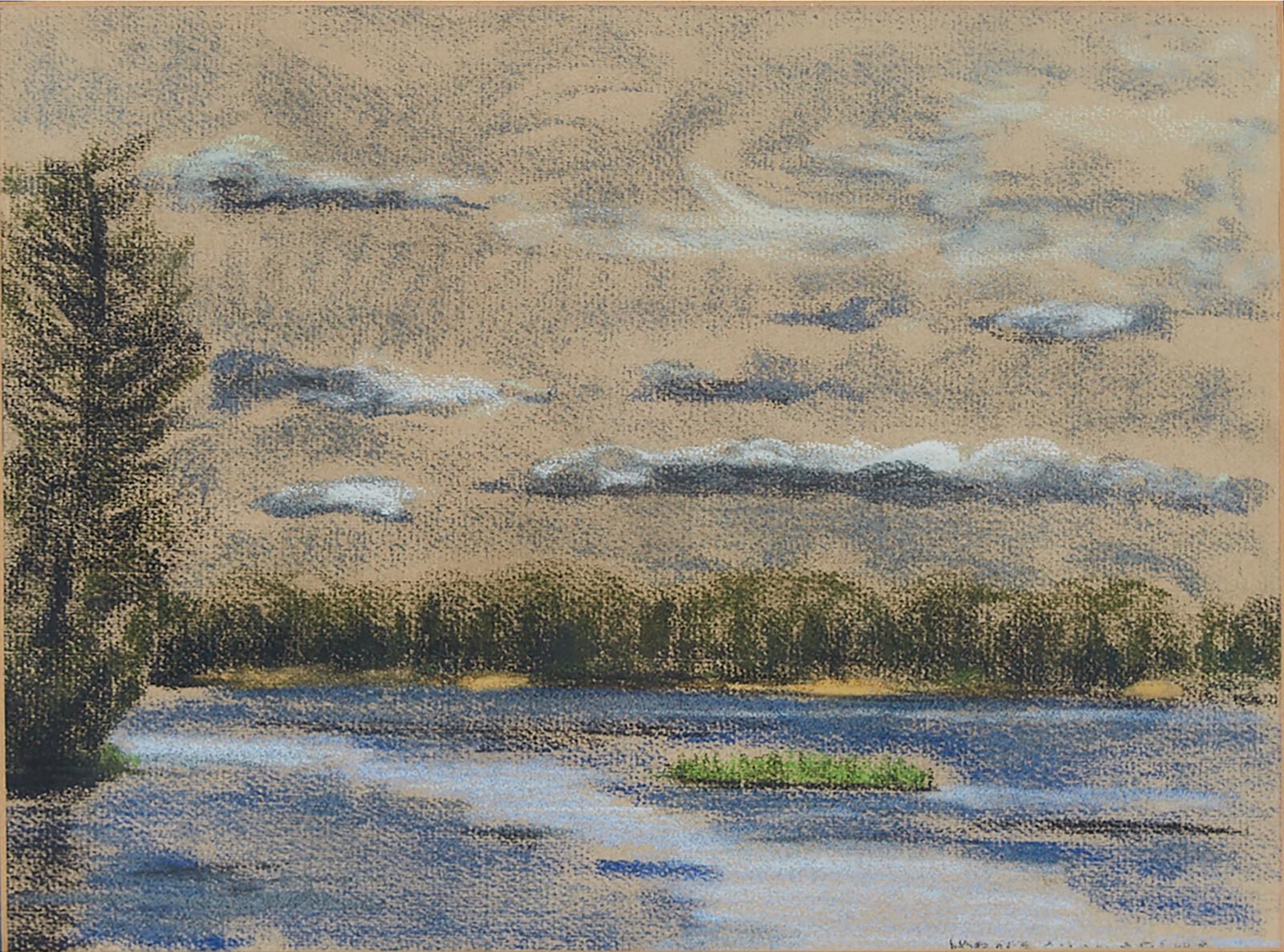 Horace Champagne (1937) - Summer Afternoon Number 1, Lake Traverse, Algonquin Park, August 1977