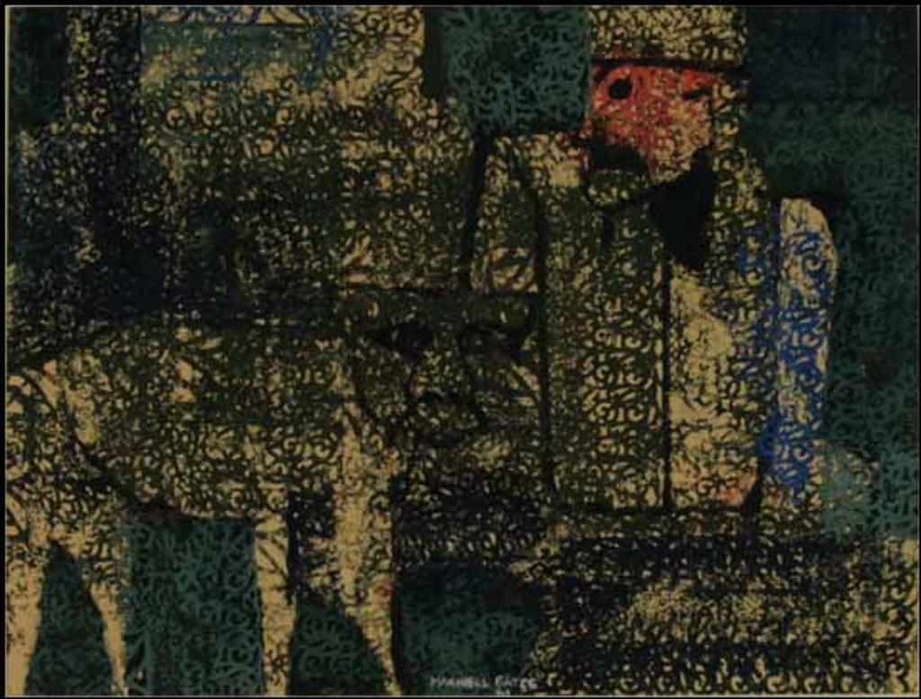 Maxwell Bennett Bates (1906-1980) - Persian and Lion (00081/TN015)