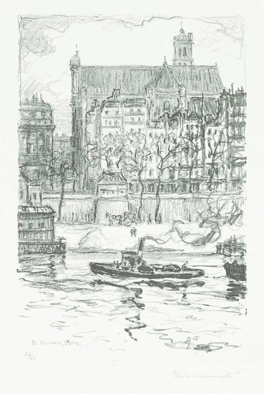 Franklin Milton Armington (1876-1941) - St. Gervais, Paris #26/50