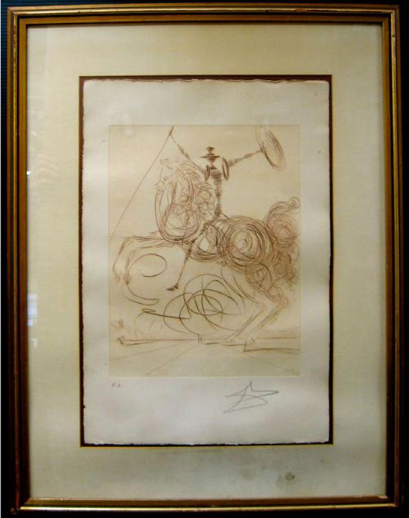 Salvador Dalí (1904-1989) - Horseman