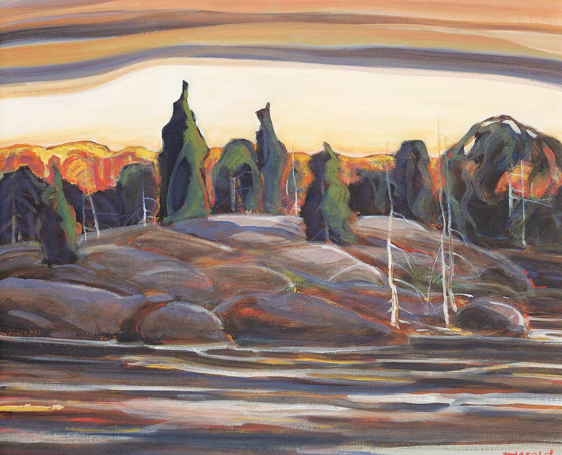 Hans Herold (1925-2011) - Northern Rock - Lac la Ronge, Sask.