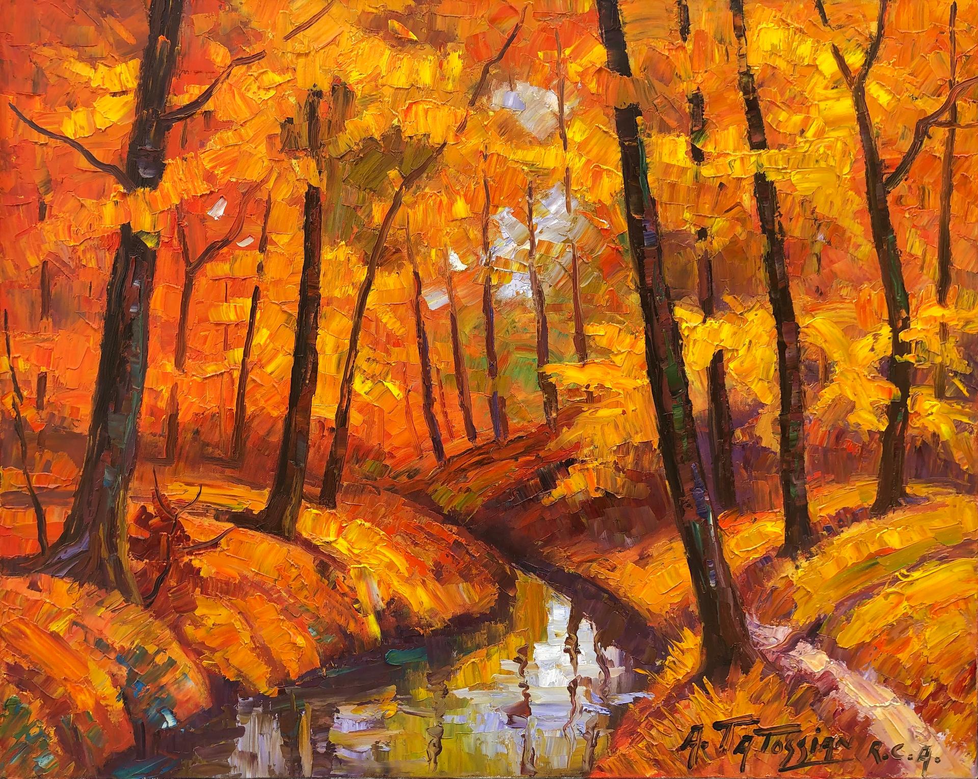 Armand Tatossian (1948-2012) - Scène d'automne , N. D.