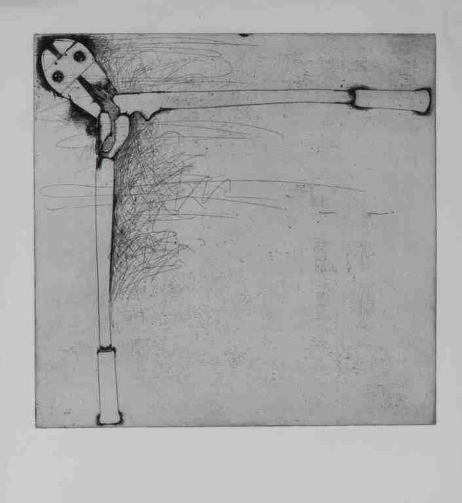 Jim Dine (1935) - Bolt Cutters (first state) (1973)